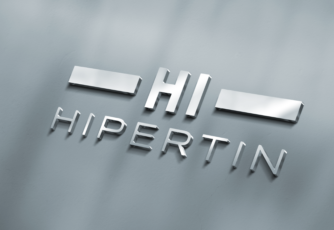 Logo Hipertín en tres dimensiones